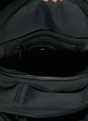 Logo Embroidery Backpack Y-3 Logo Embroidery Backpack Black yyy0356022