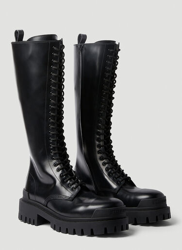 Balenciaga Strike 20mm Boots Black bal0254031