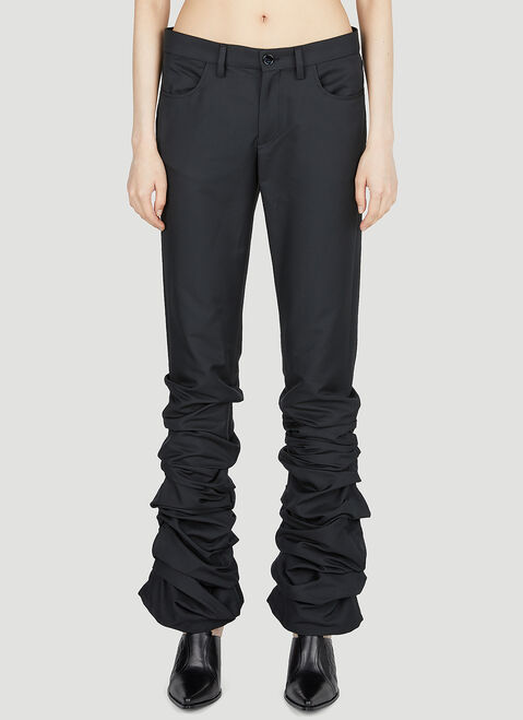 Sportmax Gathered Pants Brown spx0253007