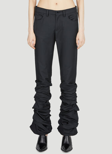 Acne Studios Gathered Pants Black acn0252055