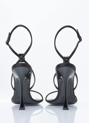 Saint Laurent Harlow Sandals Black sla0258001
