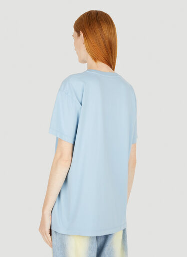 Eytys Jay Liquid T-Shirt Light Blue eyt0351016