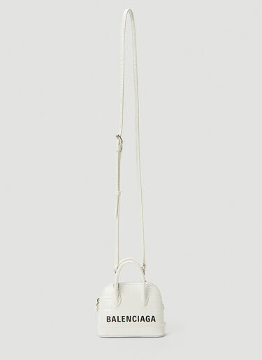 Balenciaga Ville Mini Top Handle Bag White bal0243081