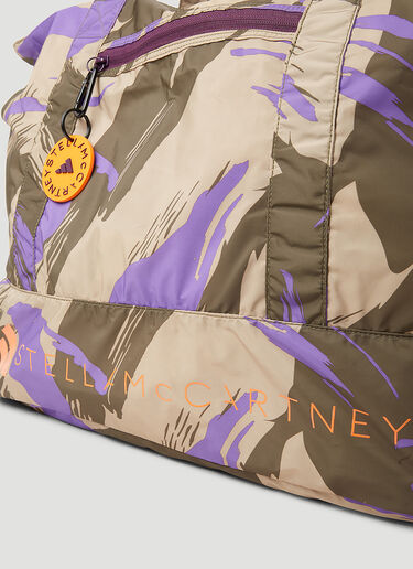adidas by Stella McCartney Graphic Print Tote Bag Purple asm0254039