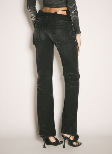 Y/Project Wrap-Belt Jeans Black ypr0258003