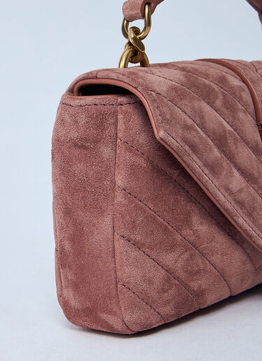 Saint Laurent Mini College Chain Shoulder Bag Brown sla0259087