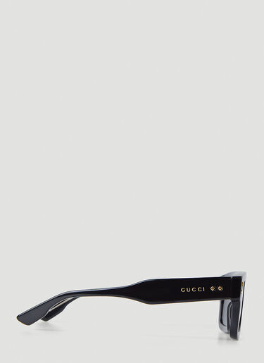 Gucci Studded Frame Sunglasses Black guc0348001