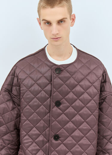 Jil Sander Quilted Jacket Purple jil0158001