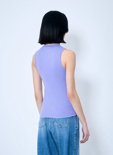 JW Anderson アンカー ロゴタンクトップ  パープル jwa0259005