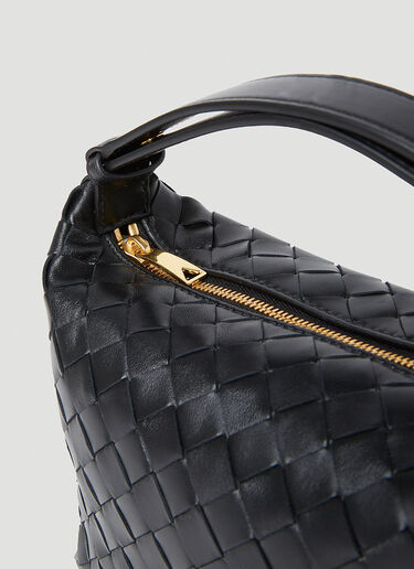 Bottega Veneta Mini Wallace Shoulder Bag Black bov0253054