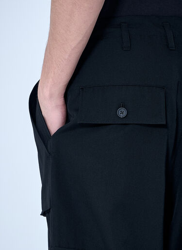 Yohji Yamamoto 羊毛抽绳运动裤  黑色 yoy0160003