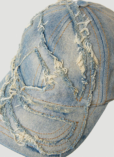 Distressed Denim Cap Diesel Distressed Denim Cap Blue dsl0153022