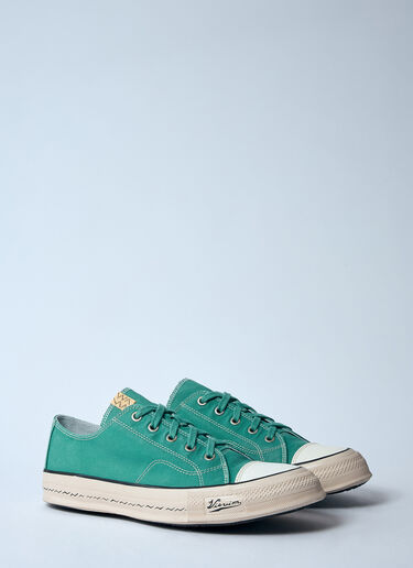 Visvim Skagway Low Top Sneakers Green vis0158002