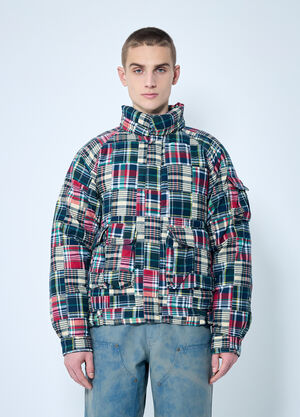 66°North Patchwork Multi Pocket Down Jacket Black ssn0158006