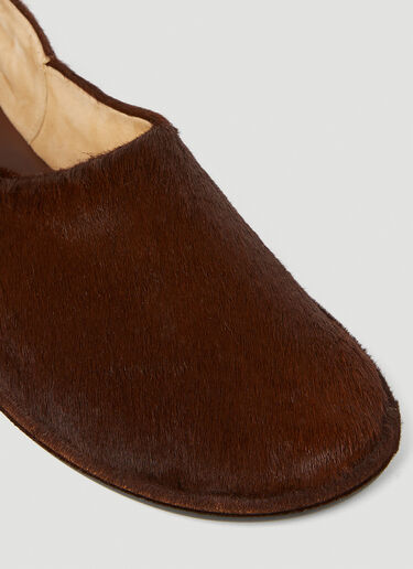 The Row Canal Slippers Brown row0253009
