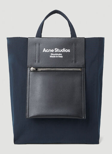 Acne Studios Classic Logo Tote Bag  Black acn0353008