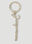GANNI Le Porte Cle Logo Keyring Red gan0253065