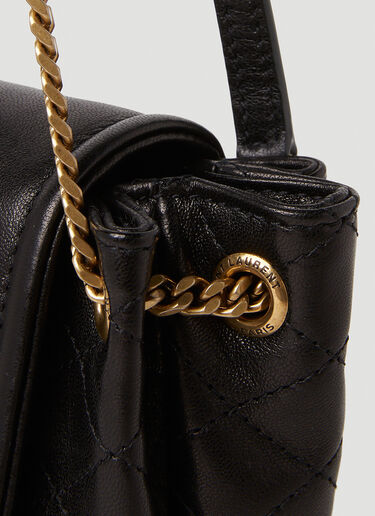 Saint Laurent Mini Nolita Shoulder Bag Black sla0249217
