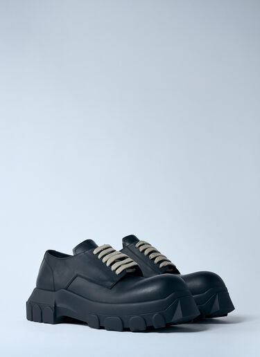 Rick Owens Bozo Tractor Lace-Up Shoes Black ric0159053