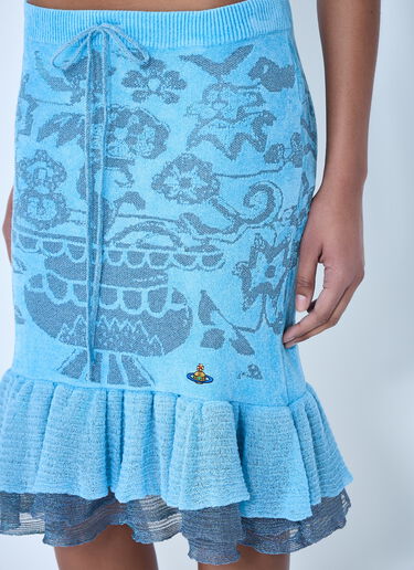 Vivienne Westwood Julia Medium Skirt Blue vvw0264015