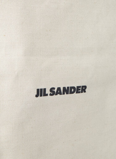 Jil Sander Logo Shopper 托特包 白 jil0245041