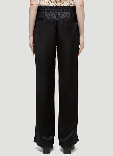 Acne Studios Palomi Fluid Satin Pants Black acn0244032