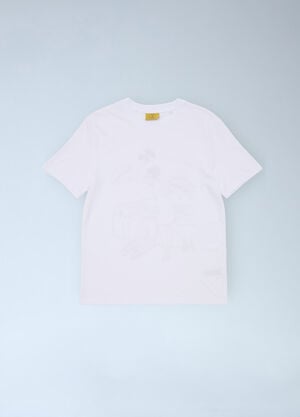 Toy Tonics Logo Motif T-Shirt White toy0363002
