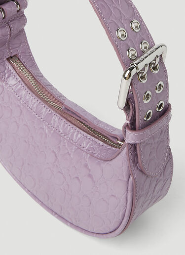 BY FAR Mini Soho Shoulder Bag Purple byf0251014