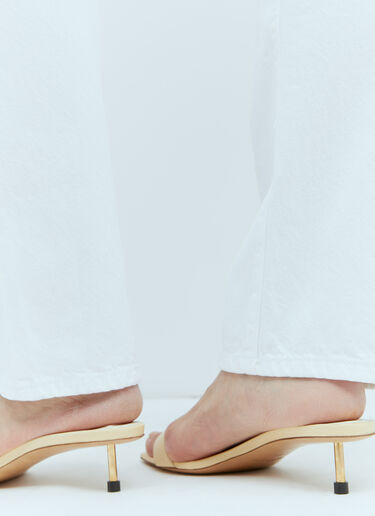 Jacquemus Les Sandales Regalo ヒール クリーム jac0254053