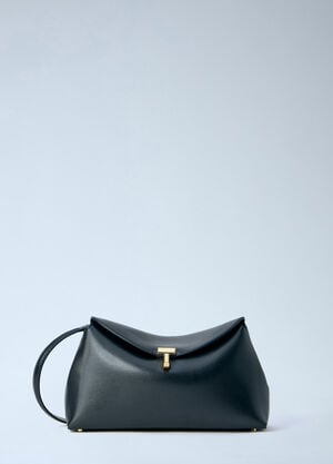 TOTEME T-Lock 皮革手包 黑 tot0256037