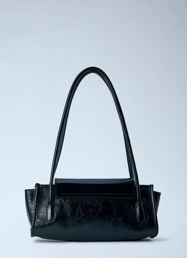 Marni Trunkette Leather Shoulder Bag Black mni0266012