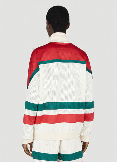 Gucci Block Stripe Track Jacket White guc0153001