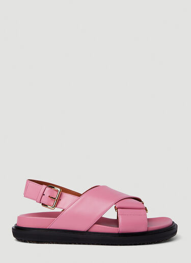 Marni Fussbett Sandals Pink mni0251025