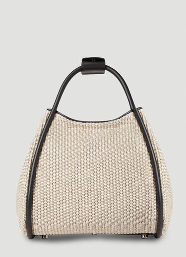 Marines Straw Tote Bag Max Mara Marines Straw Tote Bag Beige max0252036