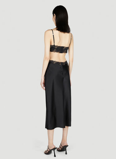 Alexander Wang Lace Slip Dress Black awg0251029