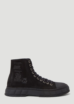 Virón 1982 Faux-Suede Sneakers Black vir0352011