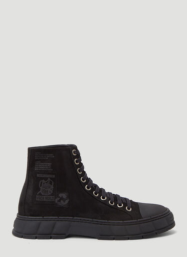 Virón 1982 Faux-Suede Sneakers Black vir0344004