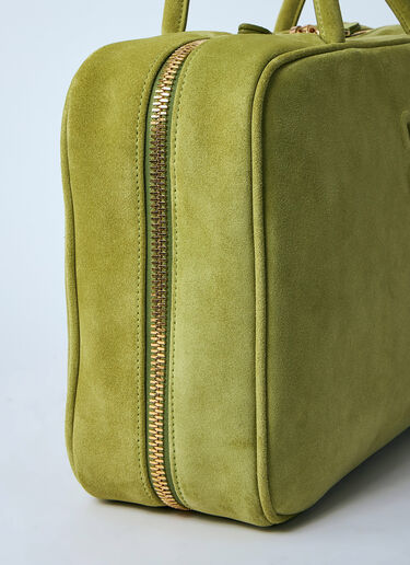 Miu Miu Beau Suede Shoulder Bag Green miu0260047