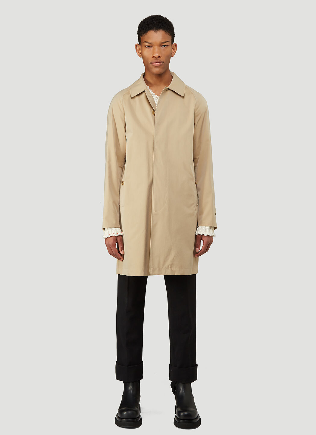Burberry Camden Coat in Beige LN CC