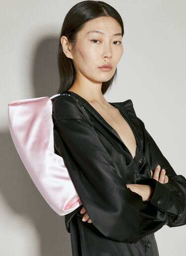 Alexander Wang Marques ラージサテンハンドバッグ ピンク awg0254025