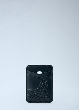 Vivienne Westwood MagSafe Leather Card Holder Black vvw0166014
