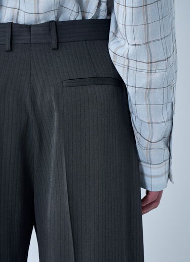 Acne Studios Wide-Leg Trousers Grey acn0164044