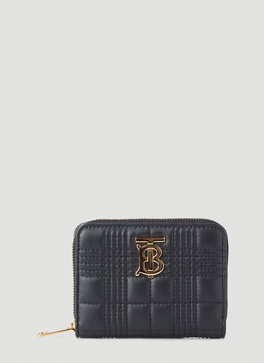 Burberry Lola Quilted Zip Wallet Black bur0247128