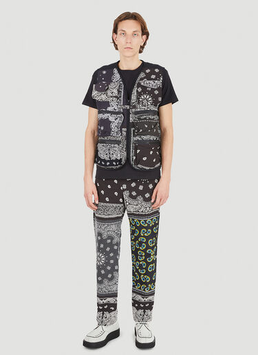 Children Of The Discordance Patchwork Bandana Pants Black cod0146012