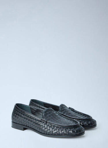 LN-CC® - Bottega Veneta: Silenzio Loafers - Dark Brown Bottega Veneta Silenzio Loafers Dark Brown bov0165023