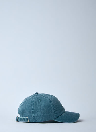 Stüssy Logo Motif Baseball Cap Blue sts0160024