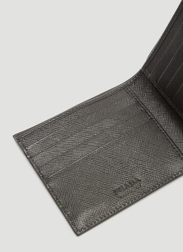 Prada Saffiano Leather Wallet Black pra0134043