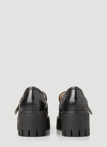 Gucci GG Matelassé Loafers Black guc0251086