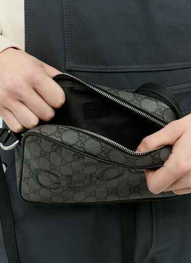 Gucci GG 迷你斜挎包  灰色 guc0155146