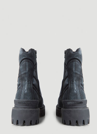 Balenciaga Combat Strike Boots Black bal0149033